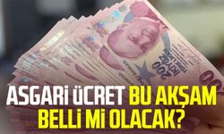 Asgari ücret bu akşam belli mi olacak?