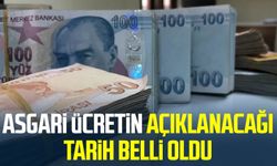 Asgari ücretin açıklanacağı tarih belli oldu