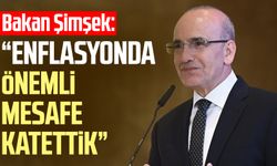 Bakan Şimşek: "Enflasyonda önemli mesafe katettik"