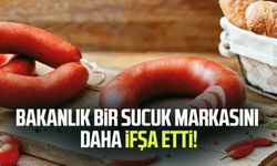 Bakanlık bir sucuk markasını daha ifşa etti!