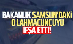 Bakanlık Samsun'daki o lahmacuncuyu ifşa etti!