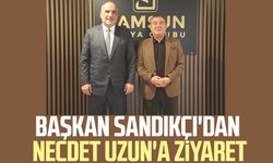 Başkan İbrahim Sandıkçı'dan Necdet Uzun'a ziyaret