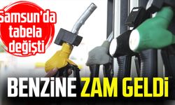 Samsun’da tabela değişti: Benzine zam geldi!