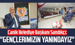 Canik Belediye Başkanı İbrahim Sandıkçı: "Gençlerimizin yanındayız"