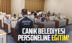 Canik Belediyesi personeline eğitim!