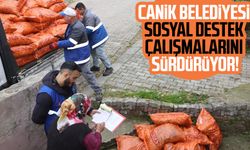 Canik Belediyesi sosyal destek çalışmalarını sürdürüyor!