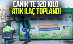 Canik'te 320 kilo atık ilaç toplandı