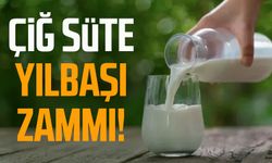 Çiğ süte yılbaşı zammı!