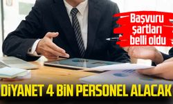 Diyanet 4 bin personel alacak