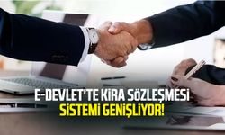 e-Devlet'te kira sözleşmesi sistemi genişliyor!