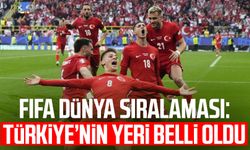 FIFA dünya sıralaması: Türkiye’nin yeri belli oldu