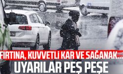 Fırtına, kuvvetli kar ve sağanak geliyor! Karadeniz'e uyarı