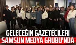 Geleceğin gazetecileri Samsun Medya Grubu'nda