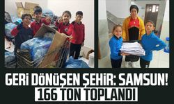 Geri Dönüşen Şehir: Samsun! 166 ton toplandı