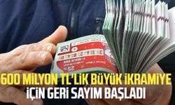 600 Milyon TL'lik büyük ikramiye için geri sayım başladı