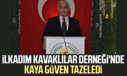 İlkadım Kavaklılar Derneği'nde Levent Kaya güven tazeledi