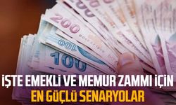 İşte emekli ve memur zammı için en güçlü senaryolar