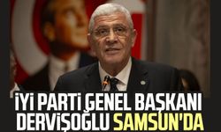 İYİ Parti Genel Başkanı Müsavat Dervişoğlu Samsun'da