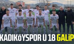 Kadıköyspor U 18 galip