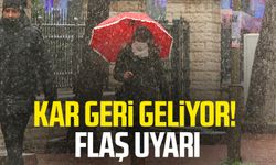 Kar geri geliyor! Karadeniz'e flaş uyarı