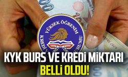 KYK burs ve kredi miktarı belli oldu!