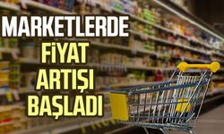 Marketlerde fiyat artışı başladı