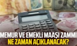 Memur ve emekli maaşı zammı ne zaman açıklanacak?