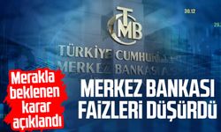 Merkez Bankası faiz kararını açıkladı: Faizler düşürüldü