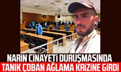 Narin cinayeti duruşmasında tanık çoban ağlama krizine girdi