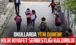 Okullarda yeni dönem! Kılık kıyafet serbestliği kaldırıldı