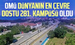 OMÜ dünyanın en çevre dostu 281. kampüsü oldu