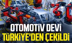 Otomotiv devi Türkiye'den çekildi