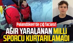 Palandöken'de çığ faciası! Ağır yaralanan milli sporcu kurtarılamadı