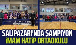 Salıpazarı'nda şampiyon İmam Hatip Ortaokulu