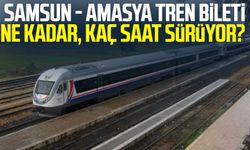 Samsun - Amasya tren bileti ne kadar, kaç saat sürüyor?