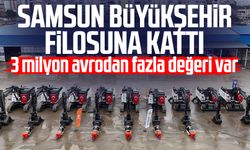 3 milyon avrodan fazla değeri var: Samsun Büyükşehir filosuna kattı