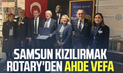 Samsun Kızılırmak Rotary'den ahde vefa