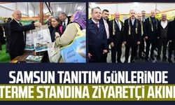 Samsun tanıtım günlerinde Terme standına ziyaretçi akını