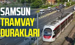 Samsun tramvay durakları