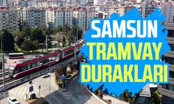 Samsun tramvay durakları