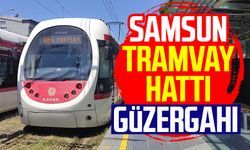 Samsun tramvay hattı güzergahı