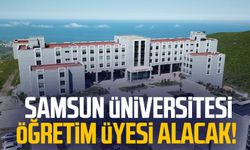 Samsun Üniversitesi öğretim üyesi alacak: Başvuru şartları