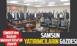 SİMDER'den Başkan Mehmet Köse'ye ziyaret: Samsun yatırımcıların gözdesi