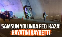 Samsun yolunda feci kaza! Hakan Sarıkaya hayatını kaybetti