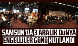 Samsun'da 3 Aralık Dünya Engelliler Günü kutlandı