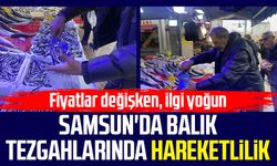 Samsun'da balık tezgahlarında hareketlilik: Fiyatlar değişken, ilgi yoğun