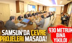 Samsun'da çevre projeleri masada! 930 metruk bina yıkıldı