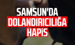 Samsun'da dolandırıcılığa hapis