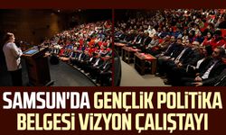 Samsun'da Gençlik Politika Belgesi Vizyon Çalıştayı