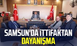 Samsun'da ittifaktan dayanışma